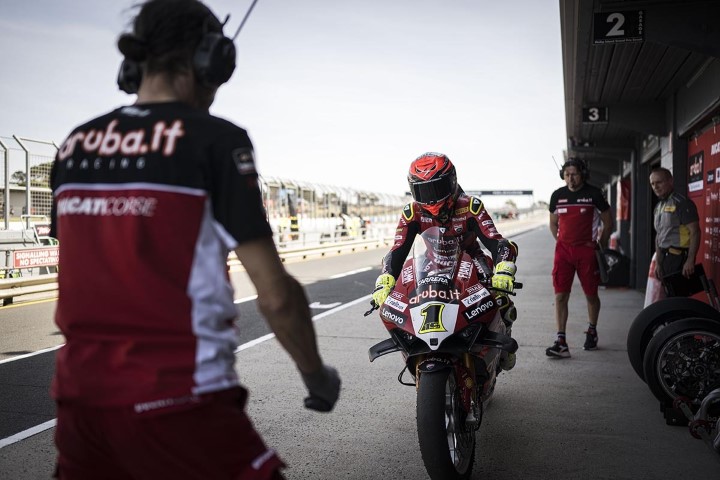 Álvaro Bautista Ducati WorldSBK Phillip Island Australia