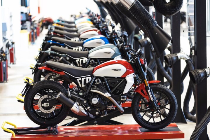 Comienza la producción de las nuevas Ducati Scrambler