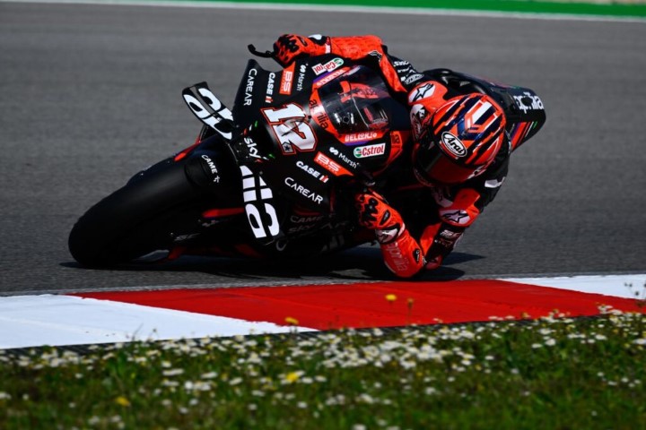 Maverick Viñales Aprilia Portimao test MotoGP