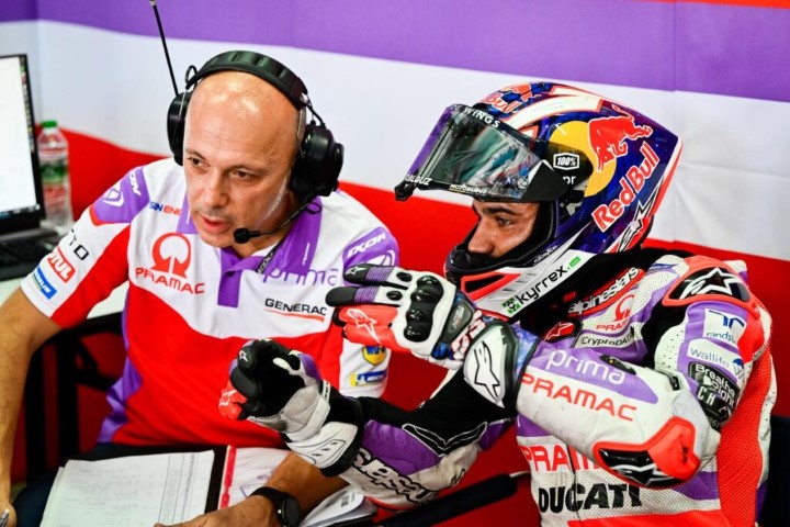 Jorge Martín Paolo Ciabatti MotoGP Ducati Pramac