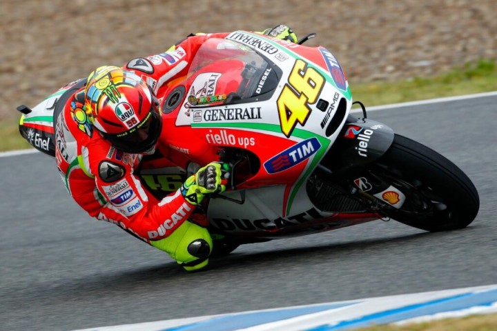 Valentino Rossi Uccio Ducati Yamaha MotoGP