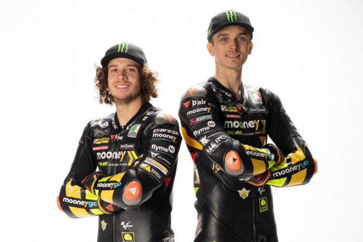 Valentino Rossi Marini Bezzecchi MotoGP Mooney VR46