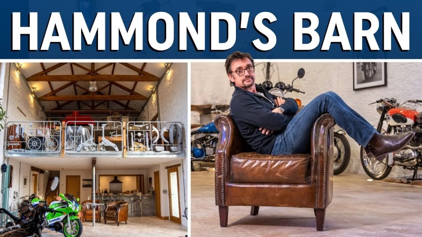 Richard Hammond de TopGear, enseña su casa y su increíble colección de