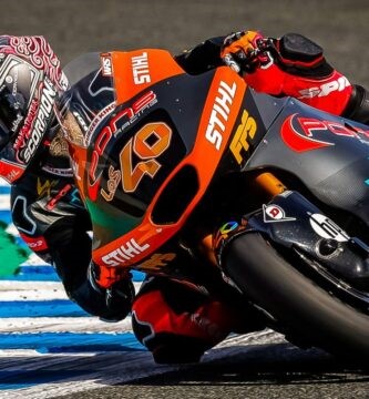 Aron Canet Moto2 Pons Wegow Los40 Le Mans GP Francia