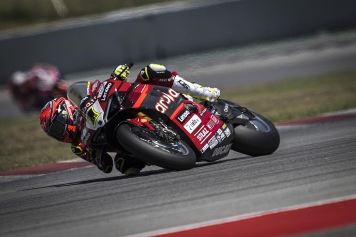 Álvaro Bautista Ducati WorldSBK Montmeló Cataluña