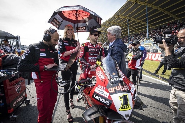 Álvaro Bautista Ducati WorldSBK Serafino Fotti