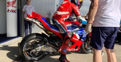 Honda HRC Jerez test chasis Kalex