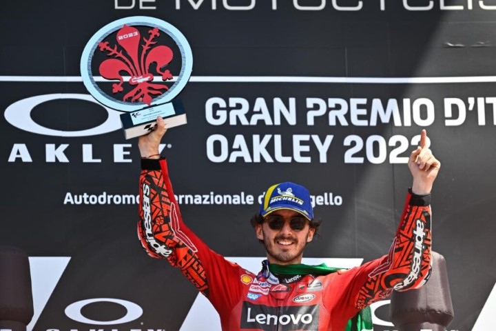 Óscar Haro Bagnaia Ducati MotoGP