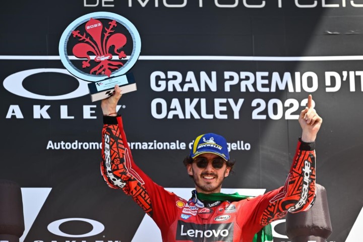 Óscar Haro Bagnaia Ducati MotoGP