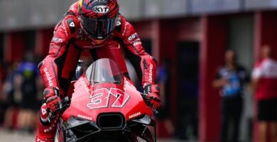 Augusto Fernández GASGAS Tech3 MotoGP Dani Pedrosa KTM