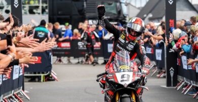 Danilo Petrucci Barni Racing Ducati WorldSBK Donington Park