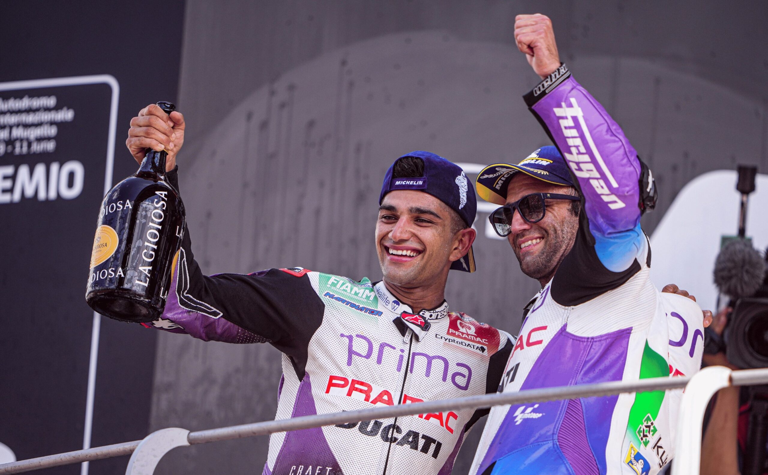 L’evento storico, in MotoGP, portato avanti dal team Pramac Ducati con Martín e Zarco