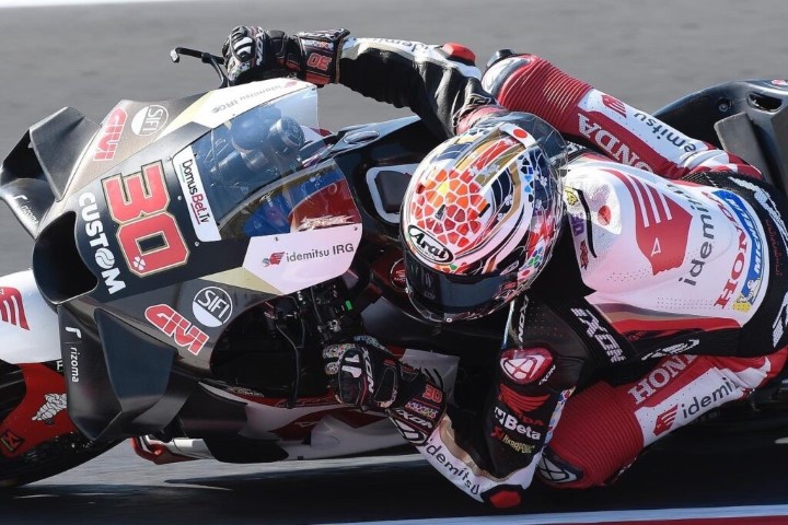 Takaaki Nakagami LCR Honda MotoGP Test Misano