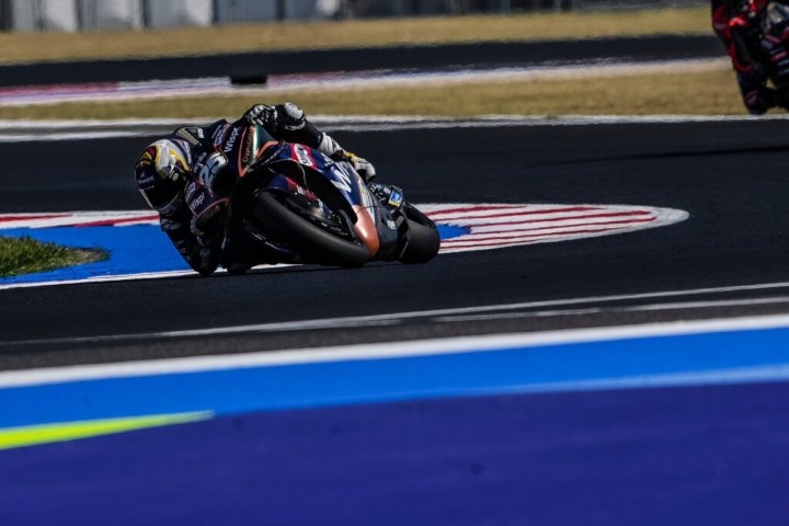 Raúl Fernández, durante el GP de San Marino (Foto: RRSS de Raúl).