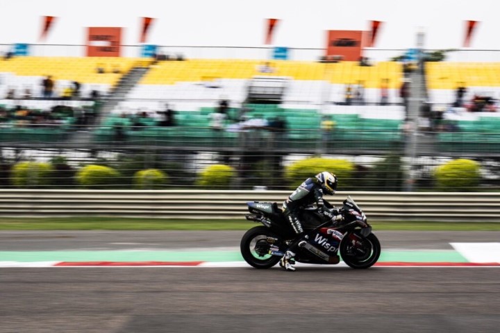 Raúl Fernández, en el GP de India (Foto: RRSS de Raúl Fernández).