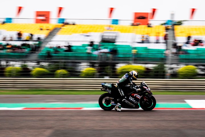 Raúl Fernández, en el GP de India (Foto: RRSS de Raúl Fernández).