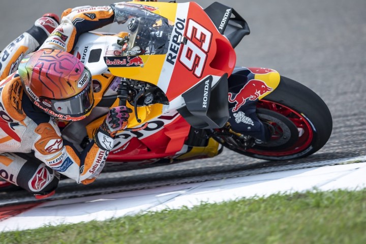 Marc Márquez, durante el GP de India (Foto: Repsol Media)