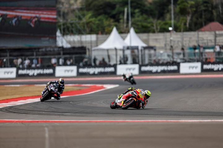 Joan Mir en Indonesia. Foto: Repsol Honda