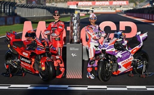 Jorge Martín Pecco Bagnaia MotoGP Valencia Cheste Ducati Pramac