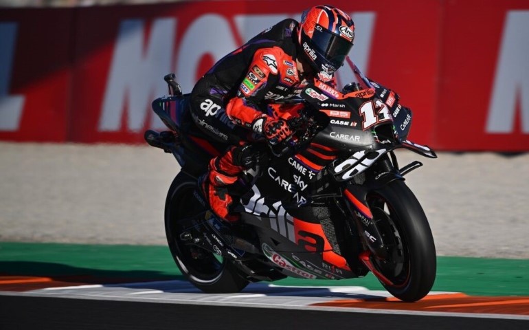 Maverick Viñales Aprilia MotoGP Valencia Cheste
