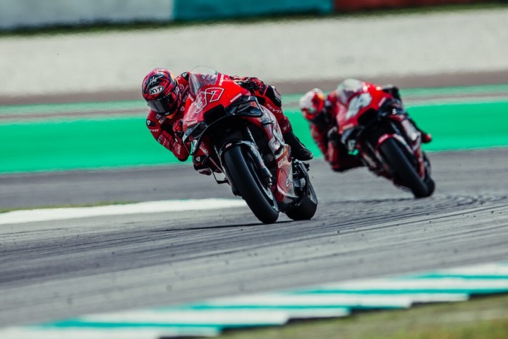 Augusto Fernández, en el GP de Malasia.