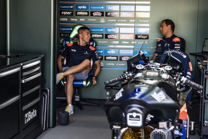Raúl Fernández RNF Aprilia MotoGP Valencia Cheste GP Comunidad Valenciana