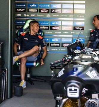 Raúl Fernández RNF Aprilia MotoGP Valencia Cheste GP Comunidad Valenciana