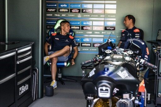 Raúl Fernández RNF Aprilia MotoGP Valencia Cheste GP Comunidad Valenciana