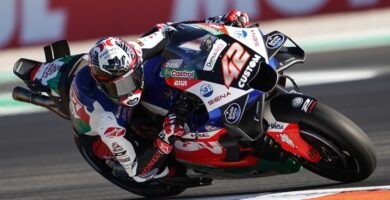 Alex Rins LCR Honda MotoGP Cheste Valencia