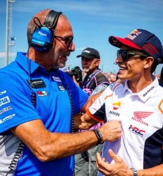 Livio Suppo y Marc Márquez