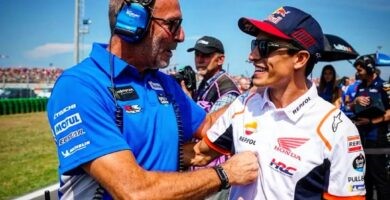 Livio Suppo y Marc Márquez