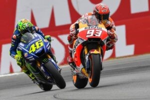 Lucchinelli Márquez Rossi MotoGP