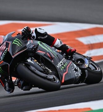 Alex Rins Yamaha MotoGP test