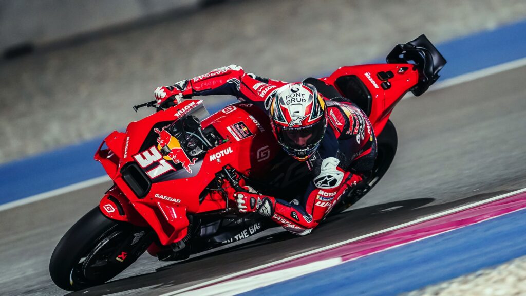 Pedro Acosta KTM Tech3 Racing GASGAS MotoGP Qatar testes