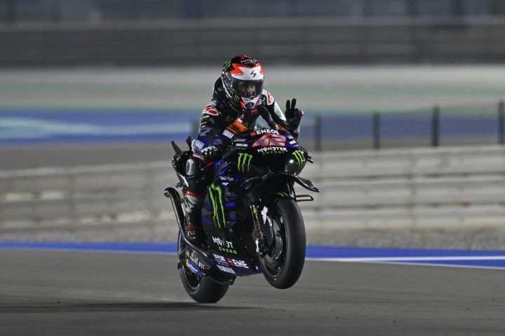 Alex Rins Yamaha MotoGP Qatar test
