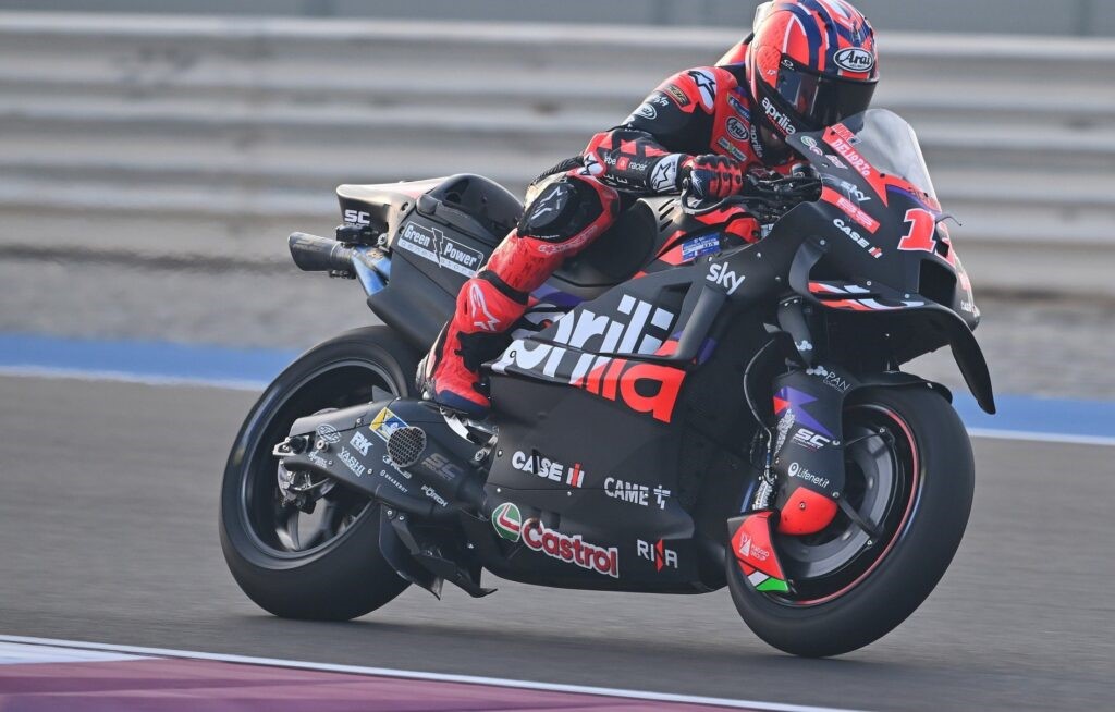 Maverick Viñales Aprilia MotoGP GP Qatar
