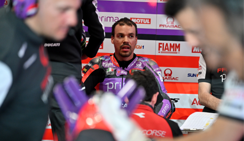 Franco Morbidelli, en el GP de Qatar (Foto: Michelin).