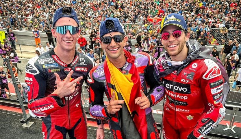 Classificação geral do MotoGP 2024 após resultados de hoje no GP de Portugal