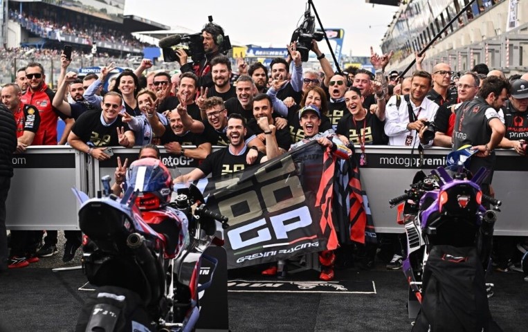Marc Márquez Gresini MotoGP Carlo Merlini Le Mans Ducati