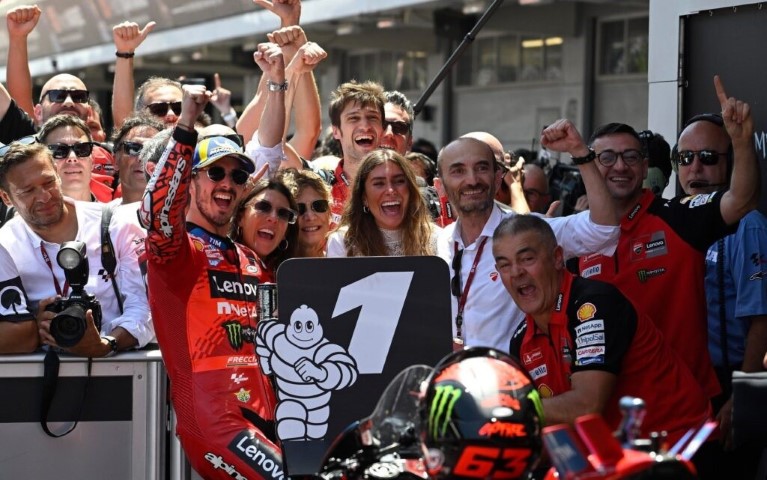 Mauro Grassilli MotoGP Ducati Pecco Bagnaia GP Cataluña Montmeló