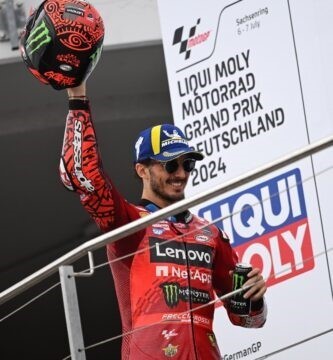 Pecco Bagnaia Ducati MotoGP Sachsenring GP Alemania