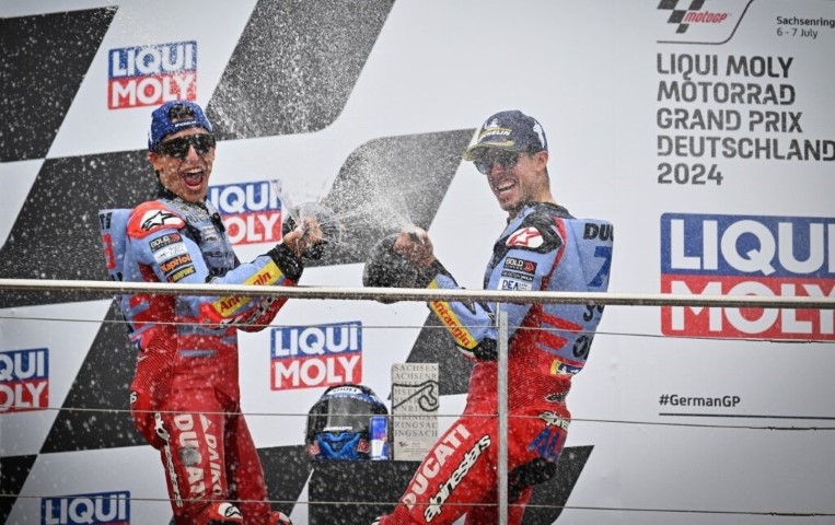 Marc Alex Márquez Gresini MotoGP GP Alemania Sachsenring Michele Masini