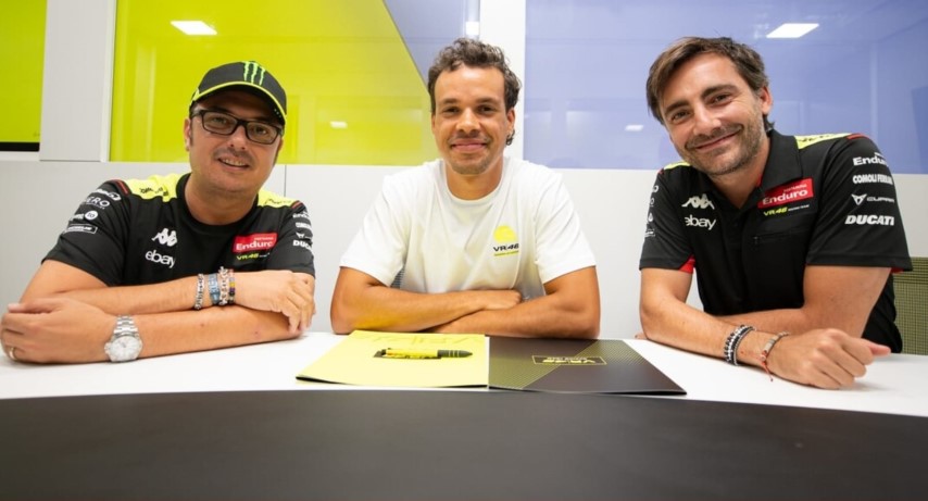 ÚLTIMA HORA. El equipo de Valentino Rossi confirma su segundo piloto