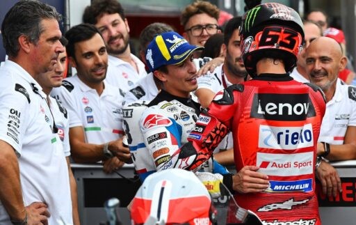 Xaus Bagnaia Márquez Misano MotoGP