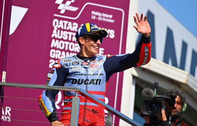 Marc Márquez confirma que hizo lo mismo que con Rossi y Lorenzo en 2015