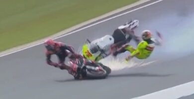 accidente viñales bezzecchi