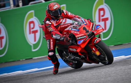 pecco bagnaia parrilla salida motogp gp tailandia 2024