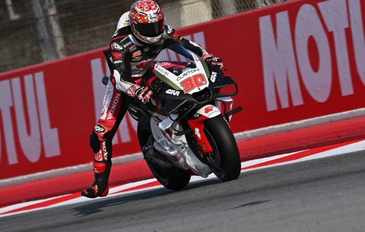 Takaaki Nakagami LCR Honda HRC MotoGP Barcelona GP Solidario