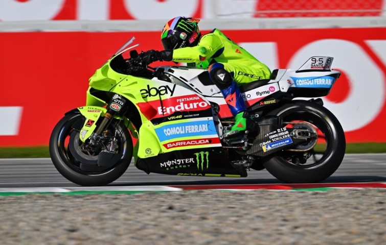 Franco Morbidelli VR46 MotoGP Barcelona test