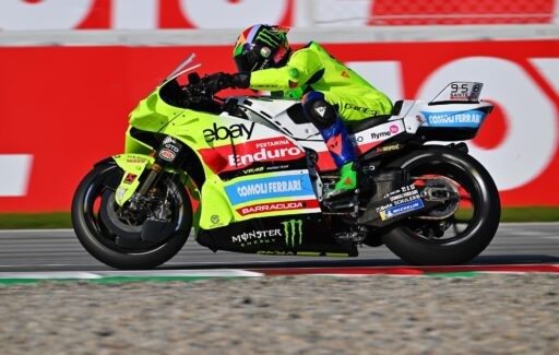 Franco Morbidelli VR46 MotoGP Barcelona test